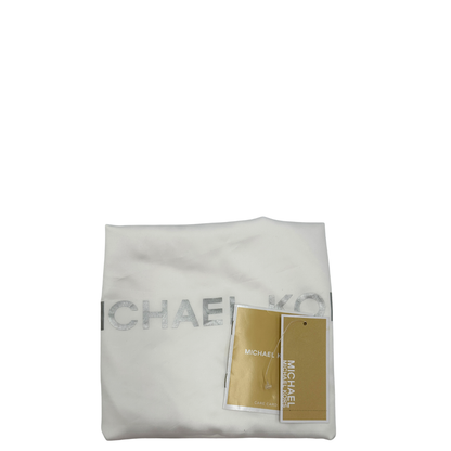 dustbag Shopper MK in pelle saffiano cammello