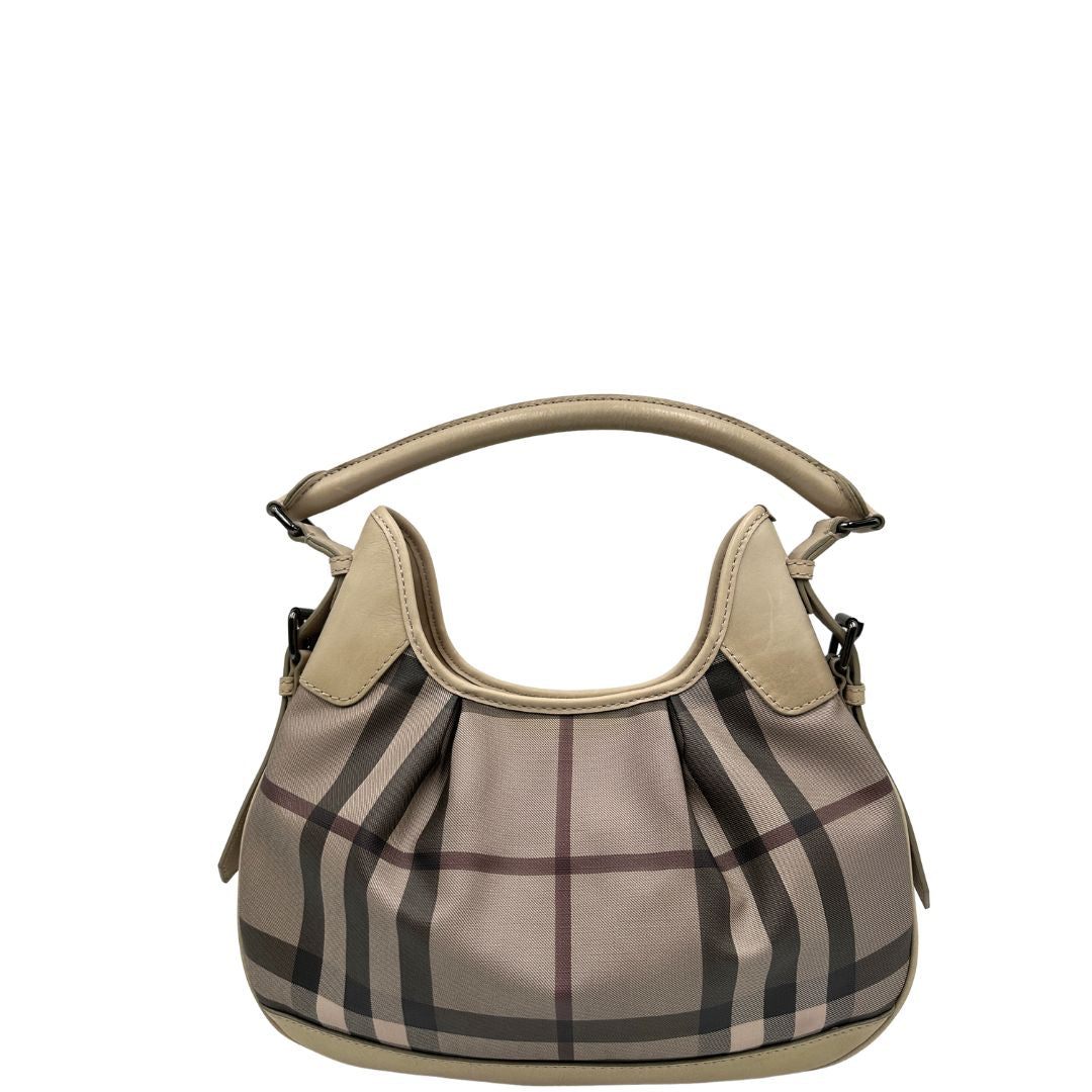 retro Hobo Burberry in canvas beige 