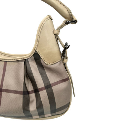 angoli Hobo Burberry in canvas beige