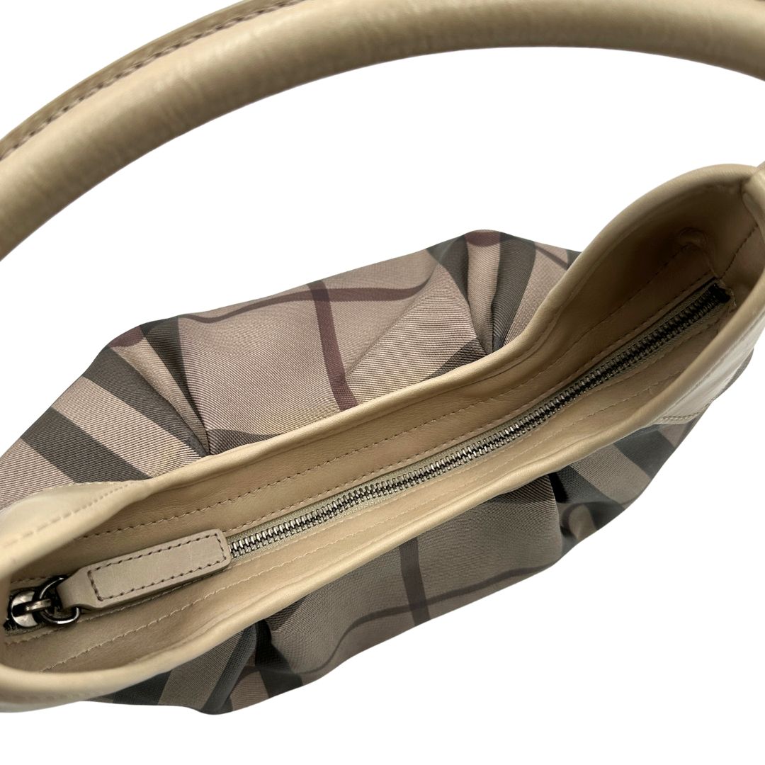 base Hobo Burberry in canvas beige 