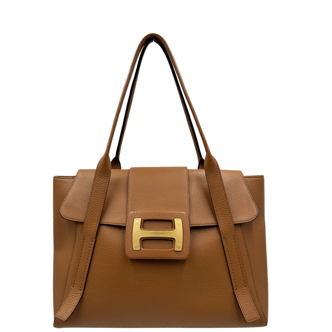 Tote Hogan cognac