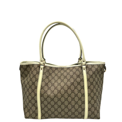 retro Borsa Gucci in canvas GG beige 
