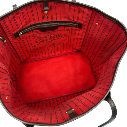 interno Borsa Louis Vuitton in canvas Damier Ébène 