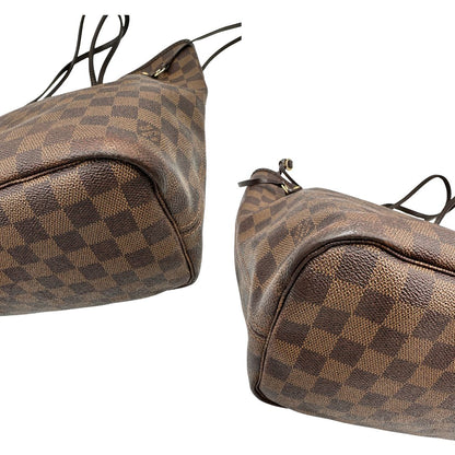 angoli Borsa Louis Vuitton in canvas Damier Ébène  