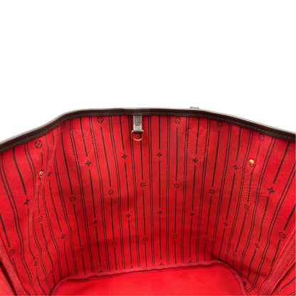 interno Borsa Louis Vuitton in canvas Damier Ébène 