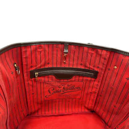 interno Borsa Louis Vuitton in canvas Damier Ébène 