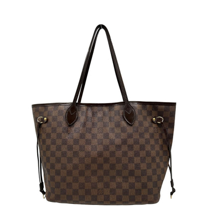 front Borsa Louis Vuitton in canvas Damier Ébène 