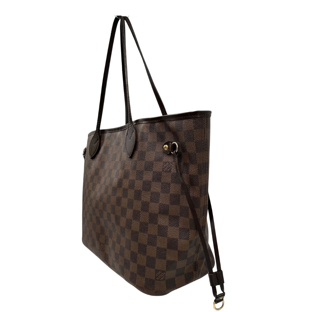 lato Borsa Louis Vuitton in canvas Damier Ébène 