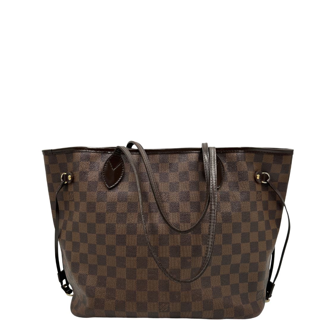 retro Borsa Louis Vuitton in canvas Damier Ébène 