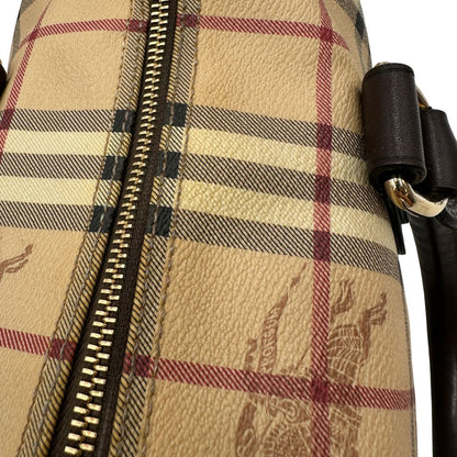 Borsa Burberry in canvas beige tartan