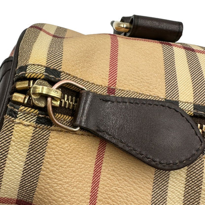 Borsa Burberry in canvas beige tartan