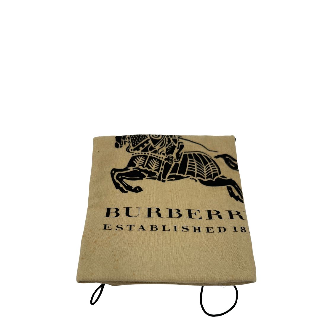 dustbag Borsa Burberry in canvas beige tartan 