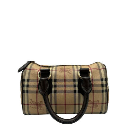 retro Borsa Burberry in canvas beige tartan