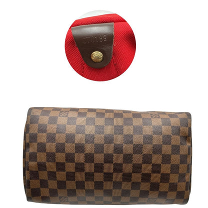 Speedy 30 Damier Ébène Louis Vuitton
