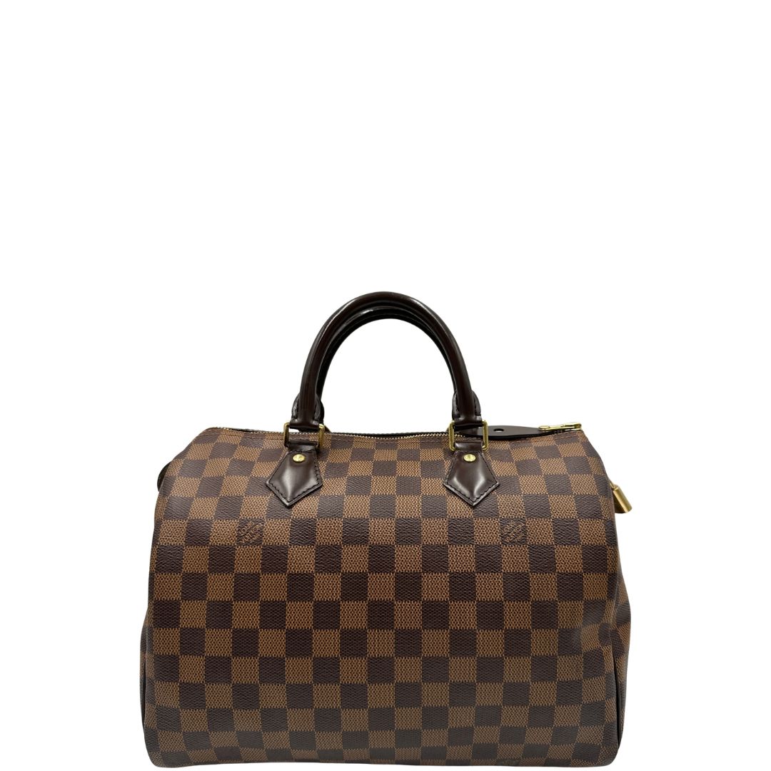 Speedy 30 Damier Ébène Louis Vuitton
