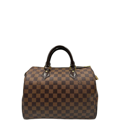 Speedy 30 Damier Ébène Louis Vuitton