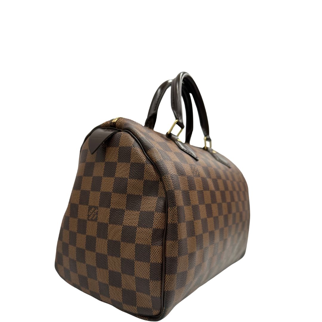 Speedy 30 Damier Ébène Louis Vuitton