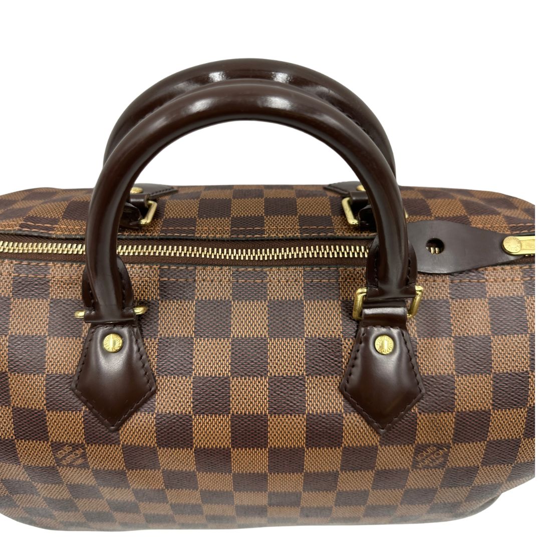 Speedy 30 Damier Ébène Louis Vuitton