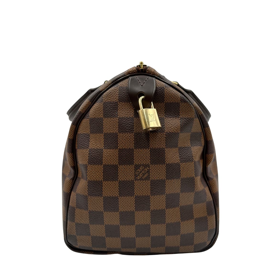 Speedy 30 Damier Ébène Louis Vuitton