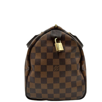 Speedy 30 Damier Ébène Louis Vuitton