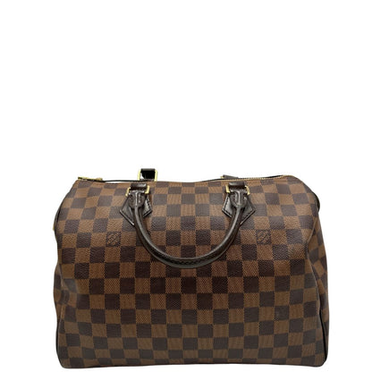 Speedy 30 Damier Ébène Louis Vuitton