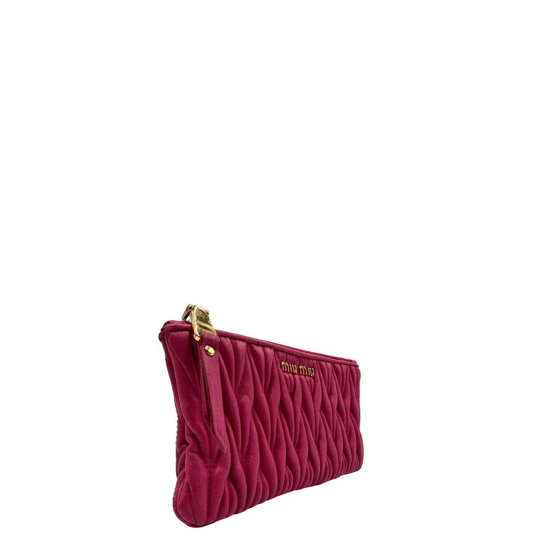 Pochette Miu Miu matelassè