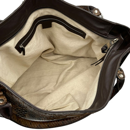 interno Borsa Gucci in pregiata pelle esotica  