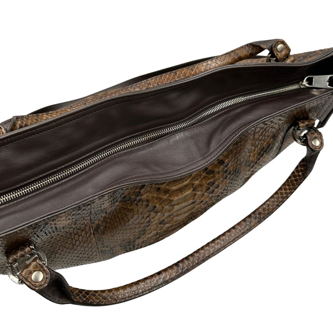 interno Borsa Gucci in pregiata pelle esotica  