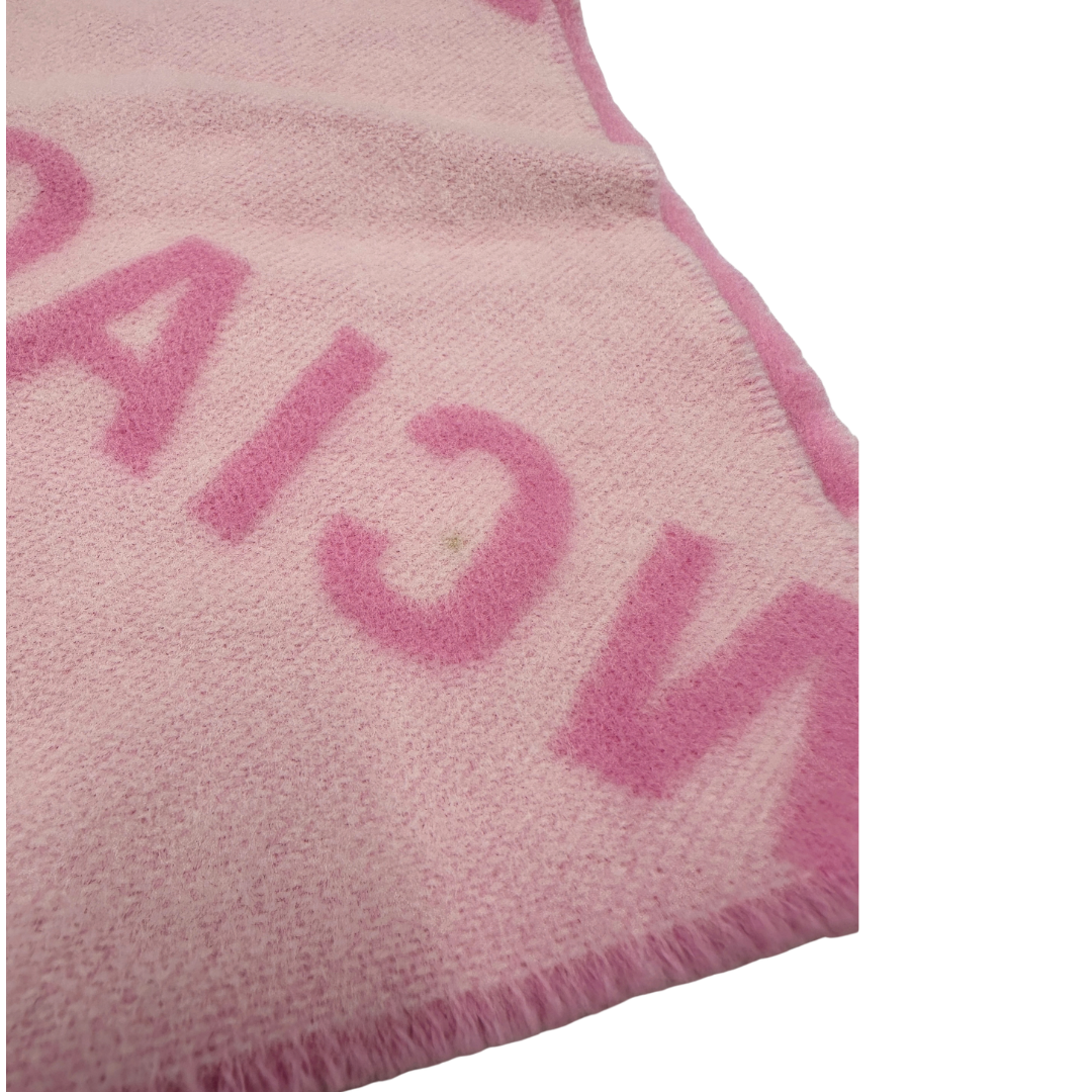 Sciarpa Balenciaga rosa