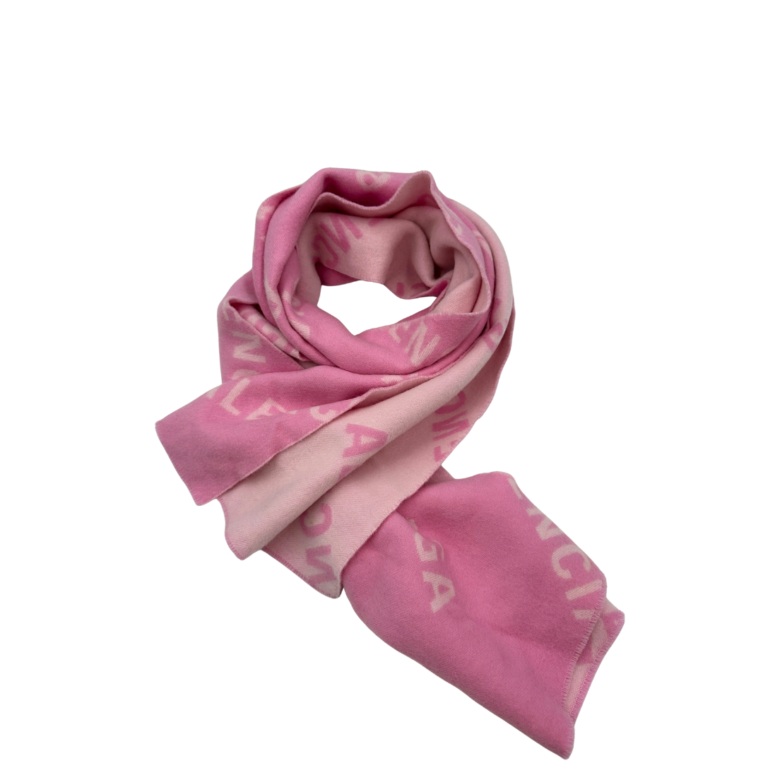 Sciarpa Balenciaga rosa