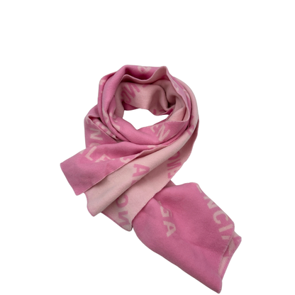 Sciarpa Balenciaga rosa