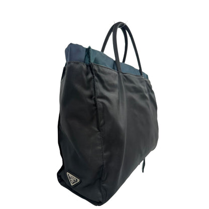 lato Borsa Prada in nylon reversibile 