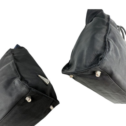 angoli Borsa Prada in nylon reversibile