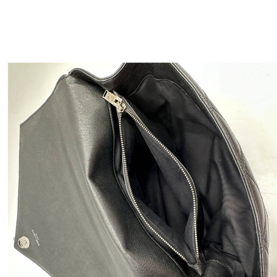 Borsa College Saint Laurent trapuntata