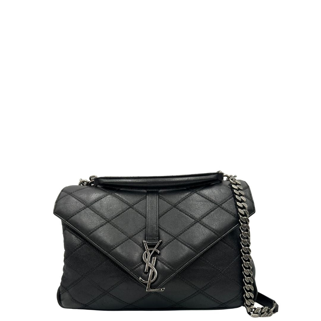 Borsa College Saint Laurent trapuntata