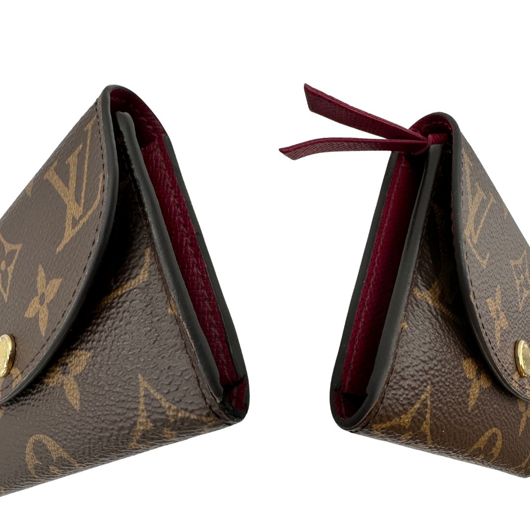 Portamonete Rosalie Louis Vuitton personalizzato
