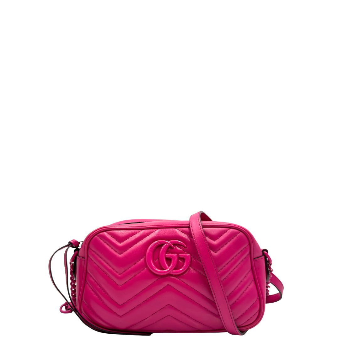 front  Borsa Gucci Camera Bag Marmont  