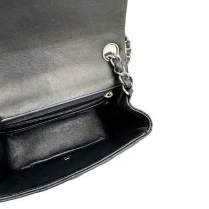 interno Borsa Chanel Mini Flap Square in pelle trapuntata 