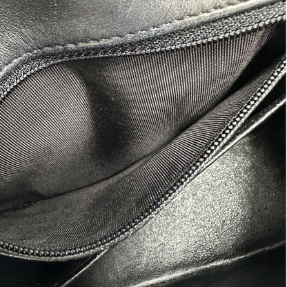 interno Borsa Chanel Mini Flap Square in pelle trapuntata