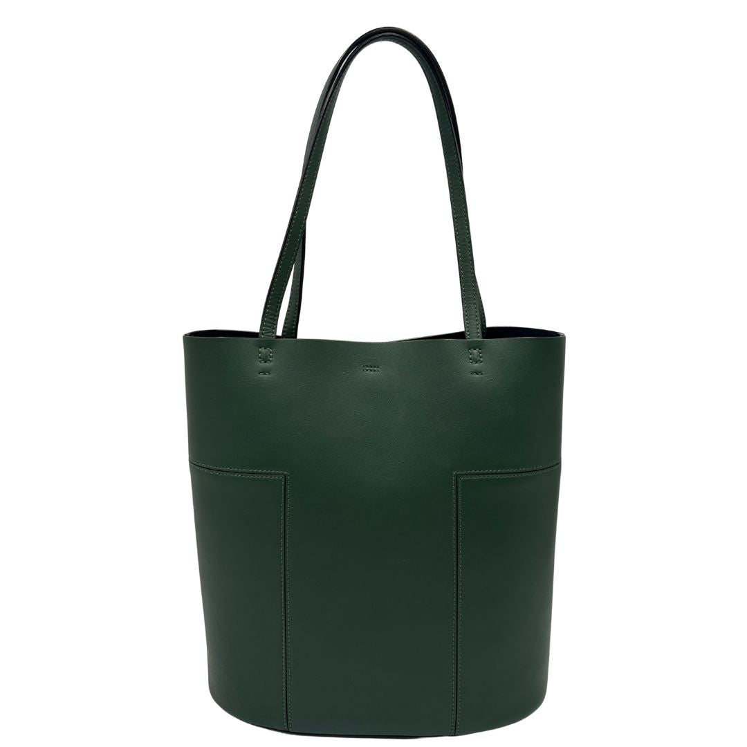 retro Tote Tory Burch in pelle verde