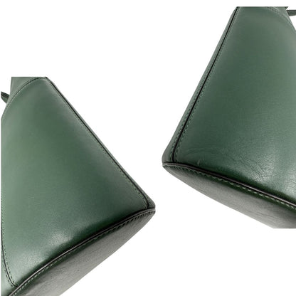 angoli Tote Tory Burch in pelle verde 