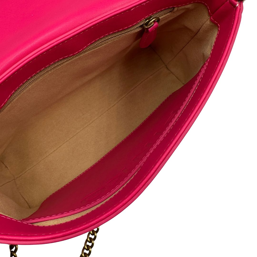 Tracolla Aika Pinko in pelle rosa