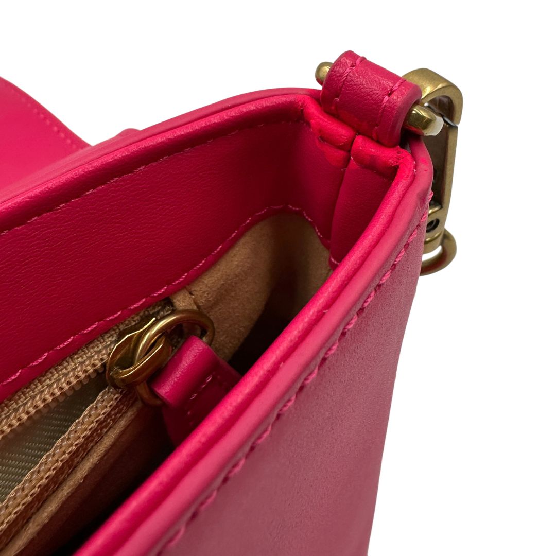 Tracolla Aika Pinko in pelle rosa