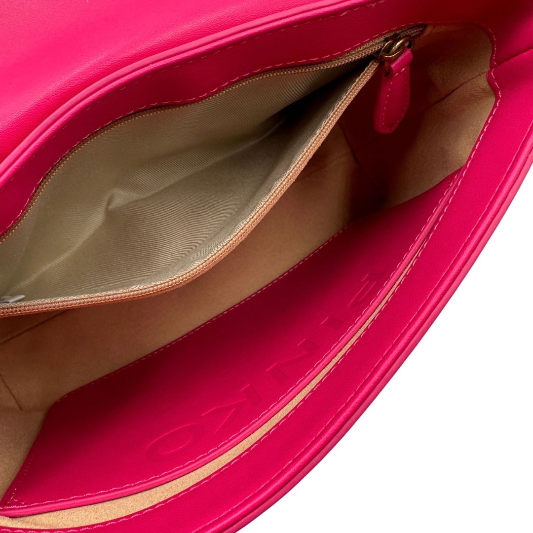 Tracolla Aika Pinko in pelle rosa
