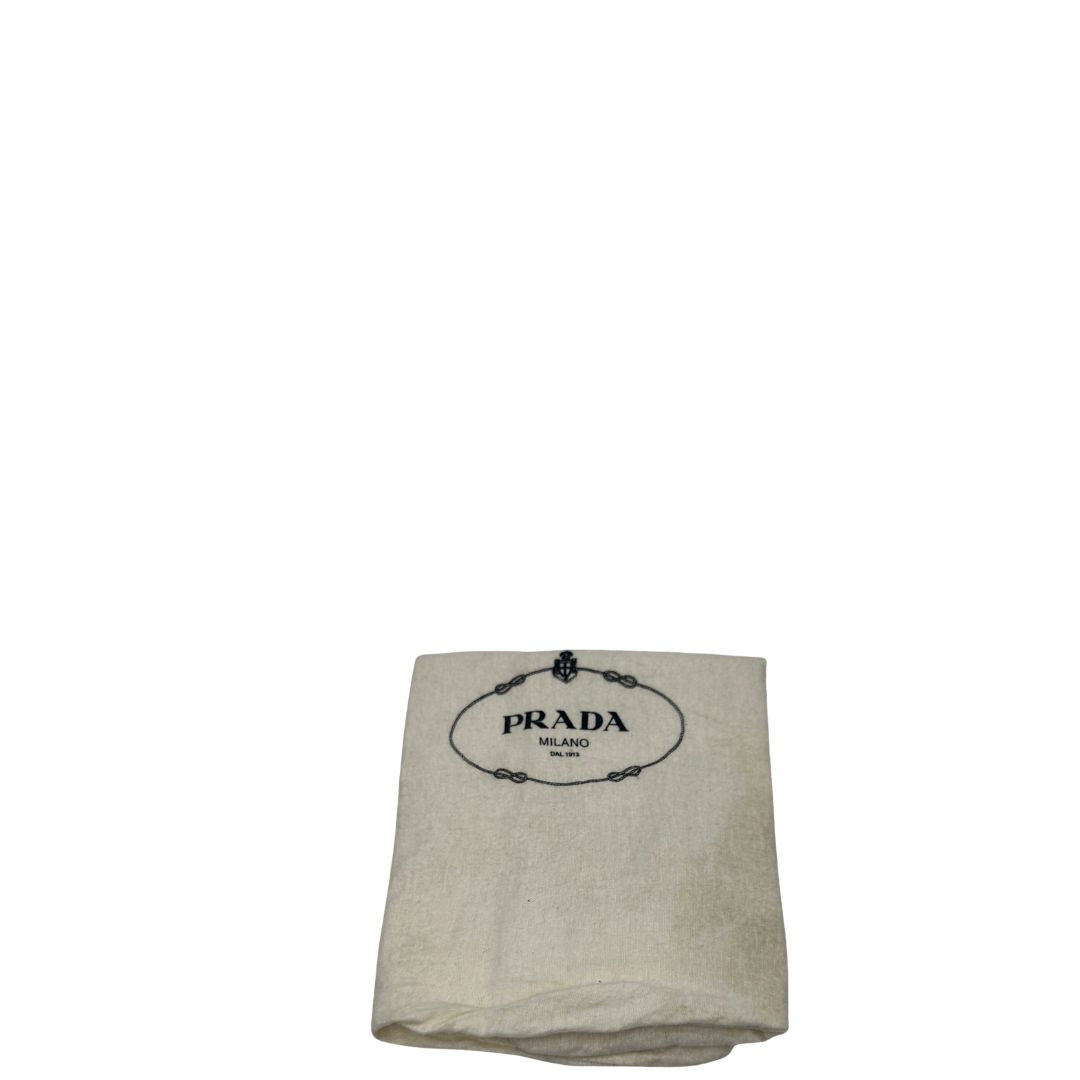 Borsa a spalla Prada marrone