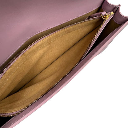 interno  Borsa Pinko in pelle rosa 