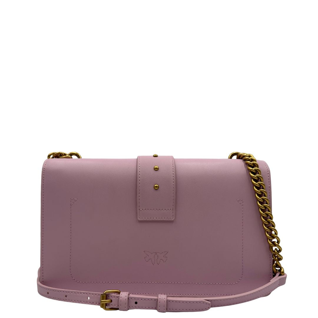 retro  Borsa Pinko in pelle rosa e 