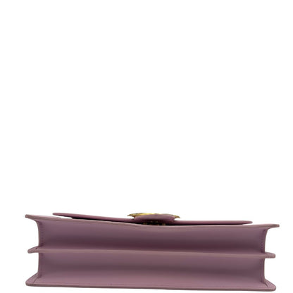 base  Borsa Pinko in pelle rosa e 