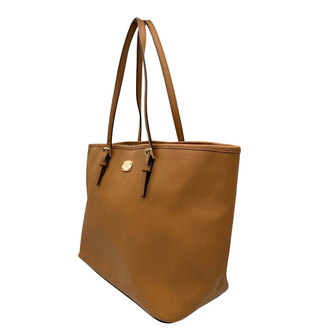 Shopper Michael Kors in pelle marrone