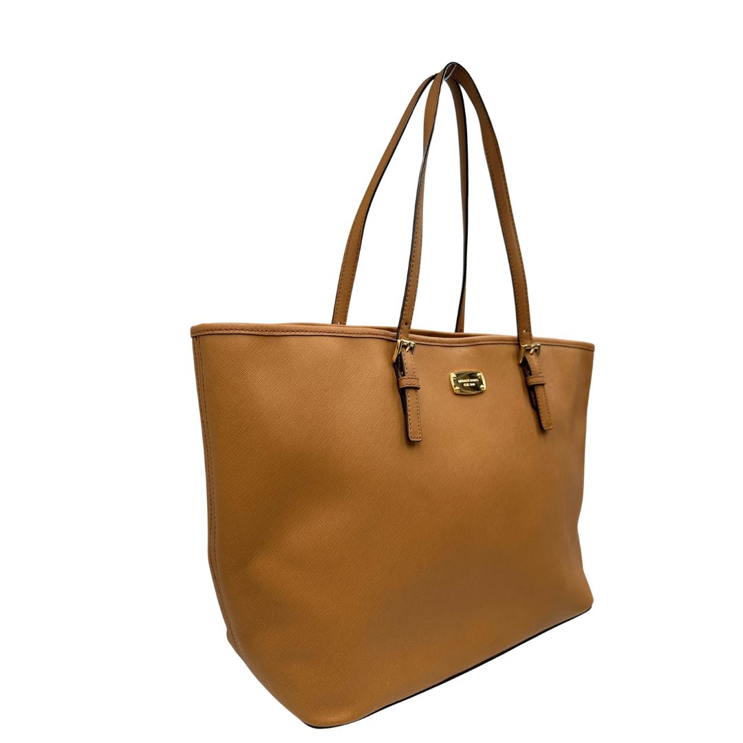 Shopper Michael Kors in pelle marrone